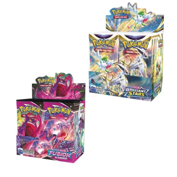 FUSION STRIKE BOOSTER BOX + FUSION STRIKE ETB 4 FUSION STRIKE BOOSTER BOX + FUSION STRIKE ETB