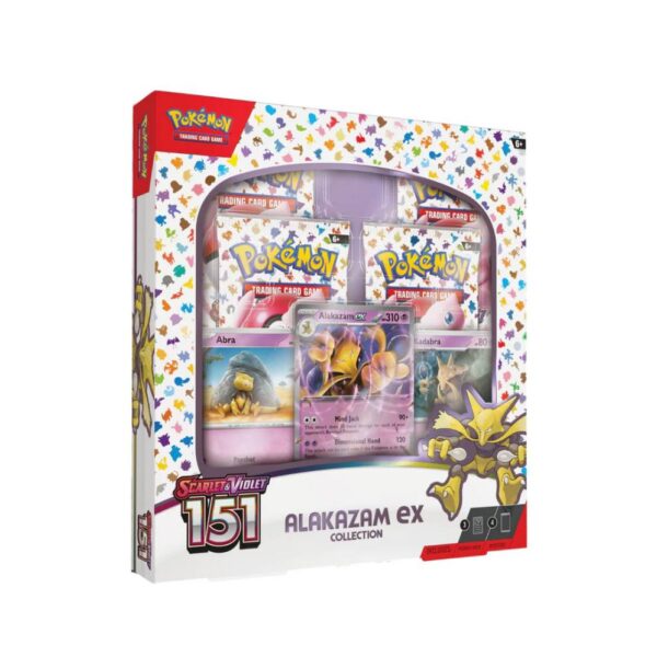 VIOLET – 151 EX BOX – ALAKAZAM EX 4 VIOLET – 151 EX BOX – ALAKAZAM EX