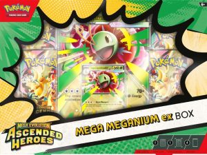 POKEMON ASCENDED HEROES MEGA EX BOXES – MEGA MEGANIUM