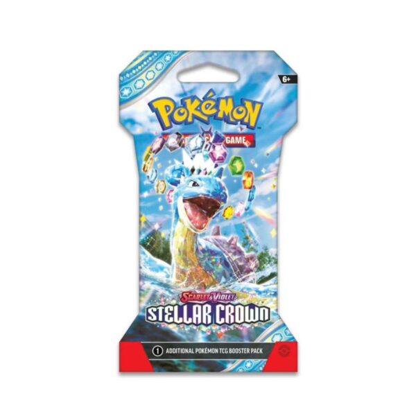 STELLER CROWN SLEEVED BOOSTER PACK (10 CARDS) 4 STELLER CROWN SLEEVED BOOSTER PACK (10 CARDS)