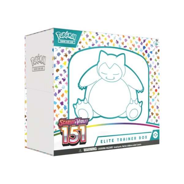 151 Elite Trainer Box - SV: Scarlet & Violet 151 (MEW) 4 151 Elite Trainer Box Scarlet and Violet 151 Pokémon TCG