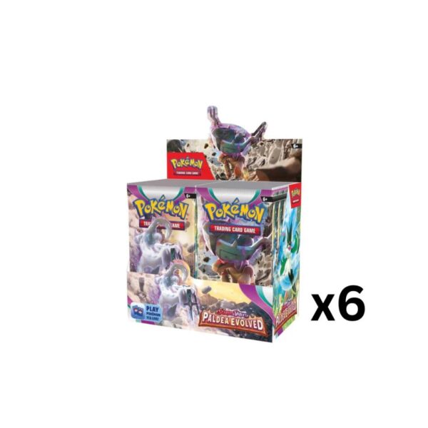 PALDEA EVOLVED BOOSTER BOX CASE 4 PALDEA EVOLVED BOOSTER BOX CASE