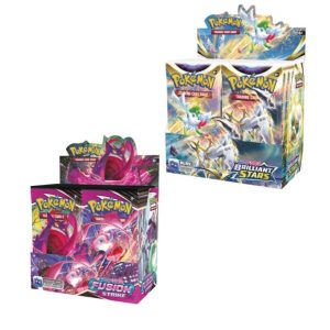 gfdshdf FUSION STRIKE BOOSTER BOX + FUSION STRIKE ETB