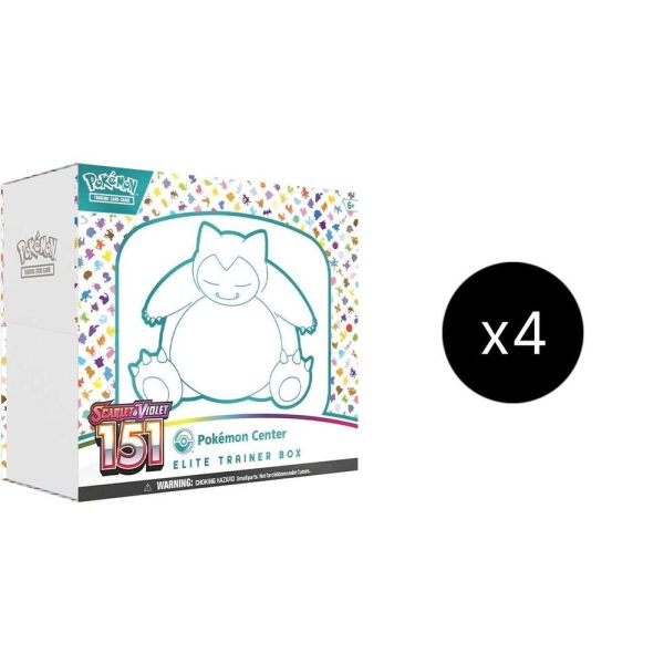 151 center elite trainer box 151 Pokemon Center Elite Trainer Box (Exclusive) Case - SV: Scarlet & Violet 151 (MEW)