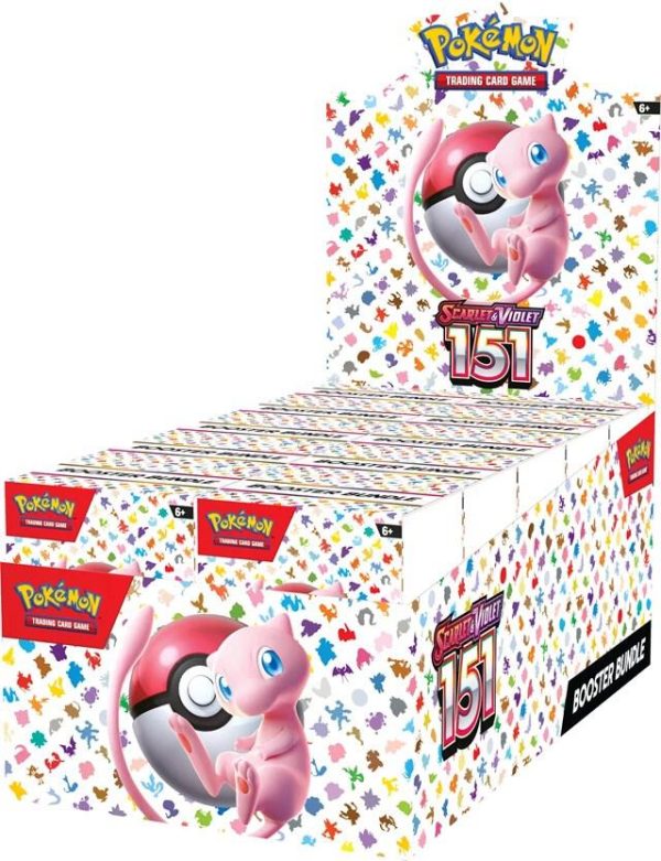 151151 151 Booster Bundle Display - SV: Scarlet & Violet 151 (MEW)
