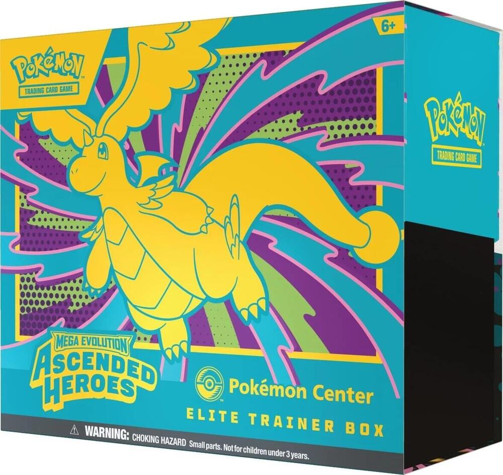 Ascended Heroes Pokemon Center Elite Trainer Box (Exclusive) - ME: Ascended Heroes (ASC) 4 Ascended Heroes Pokemon Center Elite Trainer Box (Exclusive) - ME: Ascended Heroes (ASC)