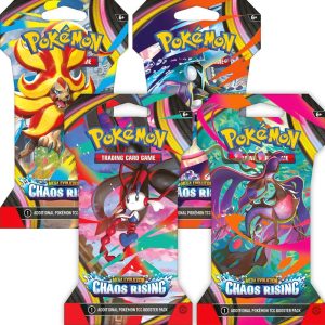 Chaos Rising Sleeved Booster Pack Art Bundle [Set of 4] - ME04: Chaos Rising (CRI)