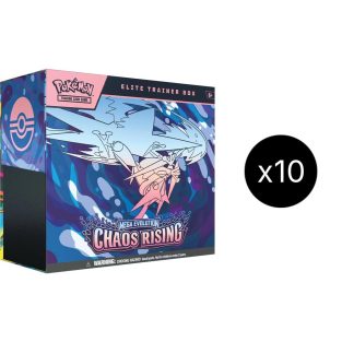 Pokémon Chaos Rising Elite Trainer Box Case English
