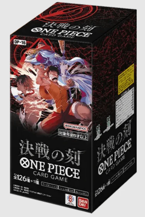 {BOX} ONE PIECE TCG: Moment of the Decisive Battle OP-16 4 {BOX} ONE PIECE TCG: Moment of the Decisive Battle OP-16