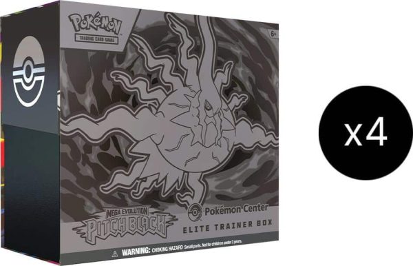 Pitch Black Pokemon Center Elite Trainer Box Case (Exclusive) - ME05: Pitch Black (ME05)