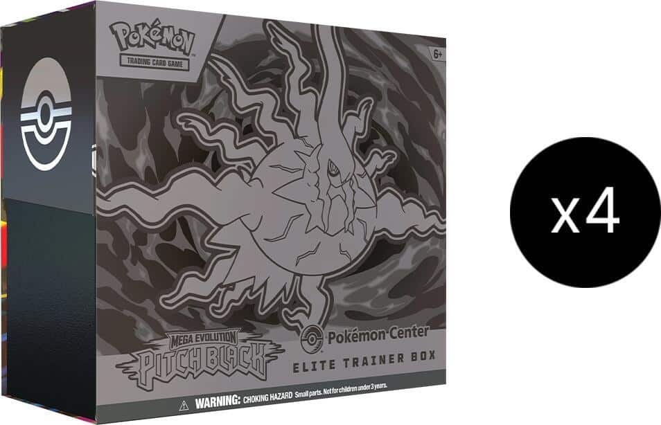 Pitch Black Pokemon Center Elite Trainer Box Case (Exclusive) - ME05: Pitch Black (ME05) 4 Pitch Black Pokemon Center Elite Trainer Box Case (Exclusive) - ME05: Pitch Black (ME05)