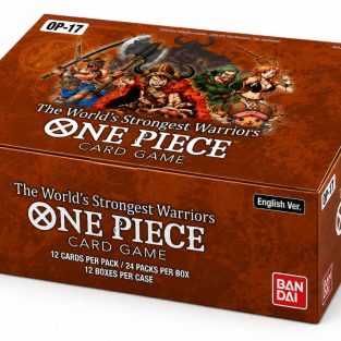 One Piece OP-17 English Sealed Case