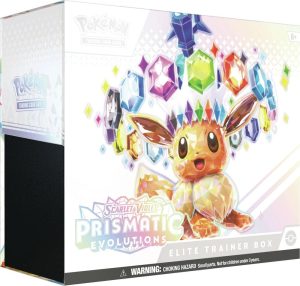 Prismatic Evolutions Elite Trainer Box - SV: Prismatic Evolutions (PRE) Prismatic Evolutions Elite Trainer Box - SV: Prismatic Evolutions (PRE)