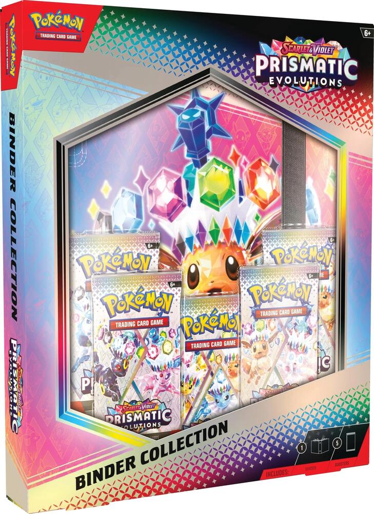 Prismatic Evolutions Booster Bundle Case - SV: Prismatic Evolutions (PRE) 4 Prismatic Evolutions Booster Bundle Case - SV: Prismatic Evolutions (PRE)