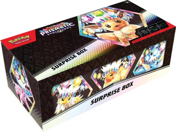 Prismatic Evolutions Surprise Box - SV: Prismatic Evolutions (PRE) Prismatic Evolutions Surprise Box - SV: Prismatic Evolutions (PRE)