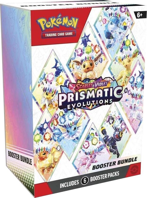 Prismatic Evolutions Booster Bundle - SV: Prismatic Evolutions (PRE) 4 Prismatic Evolutions Booster Bundle - SV: Prismatic Evolutions (PRE)