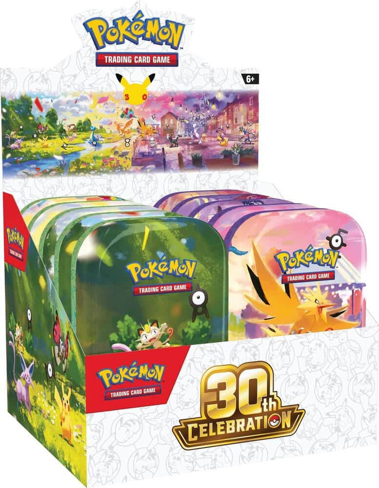 30th Celebration Mini Tin Display - ME: 30th Celebration (30C) 4 30th Celebration Mini Tin Display - ME: 30th Celebration (30C)