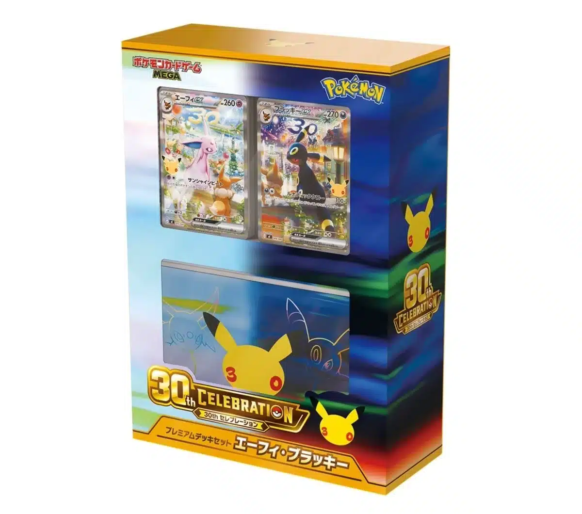 {BOX} 30th CELEBRATION Premium Deck Set – Espeon & Umbreon | Japanese Pokemon Card Booster box 4 {BOX} 30th CELEBRATION Premium Deck Set – Espeon & Umbreon | Japanese Pokemon Card Booster box
