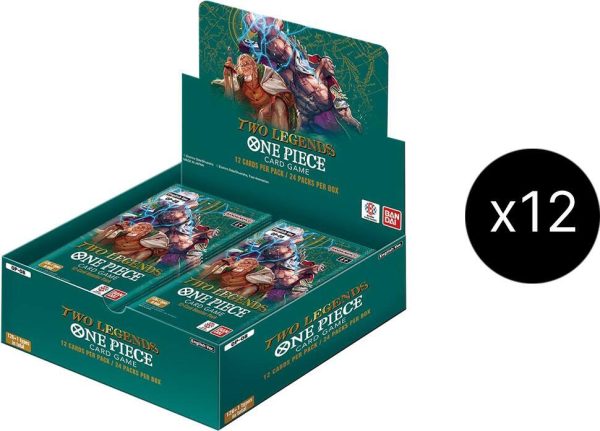 Two Legends - Booster Box Case - Two Legends (OP08) Two Legends - Booster Box Case - Two Legends (OP08)